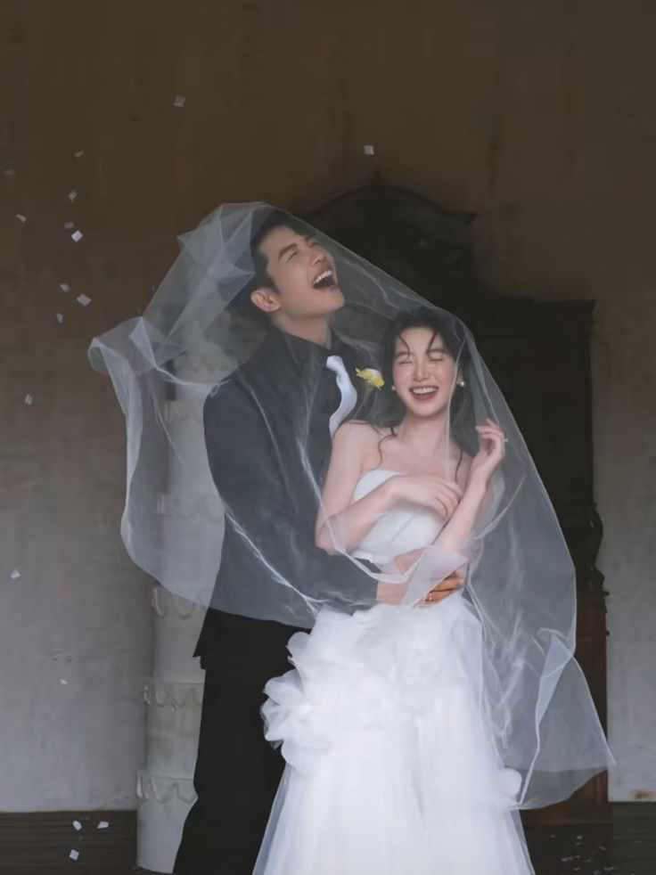 Bride by the window