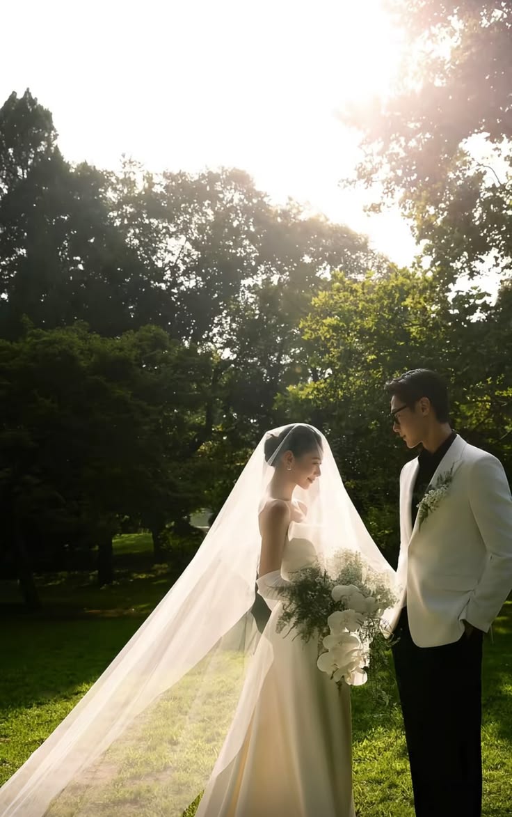 Bride by the window